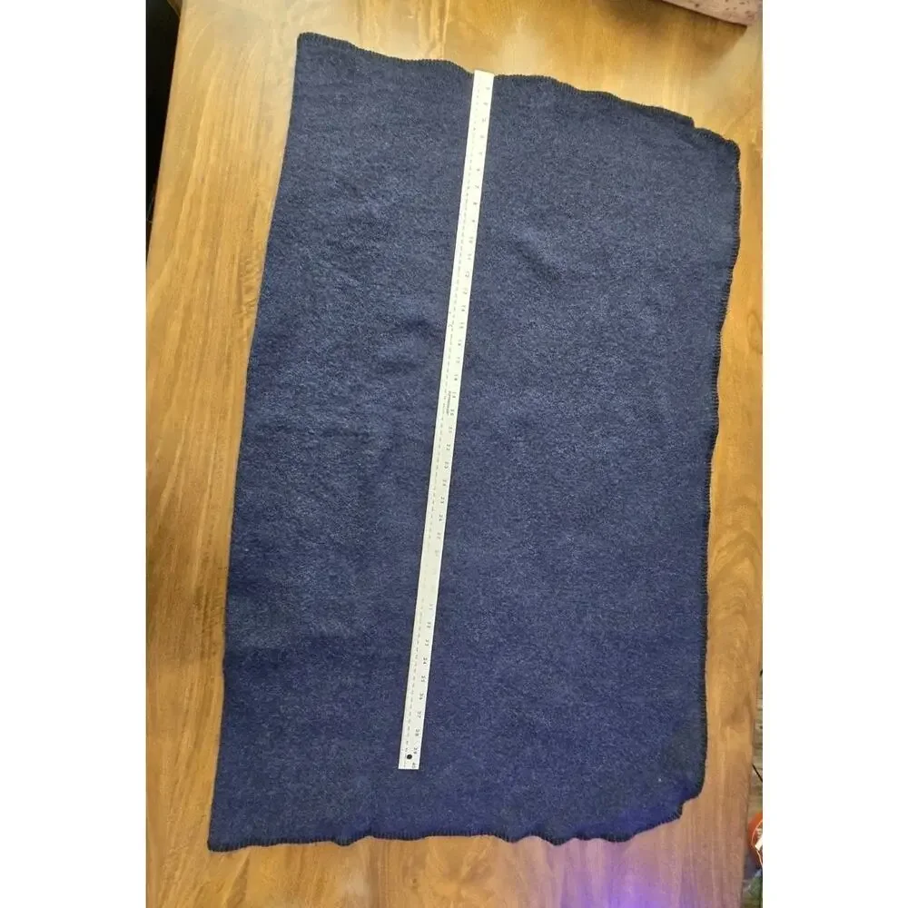 Vintage Faribault Woolen Mill Co. 100% Virgin Wool Blanket Made in USA 54